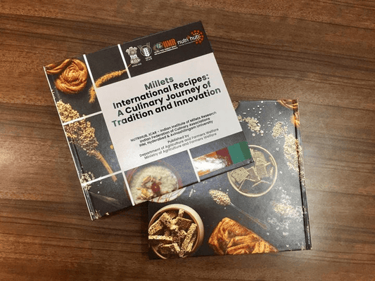 MILLETS INTERNATIONAL RECIPES : A CULINARY JOURNEY OF TRADITION INNOVATION  BY DEPARTMENT OF AGRICULTURE AND FARMERS WELFARE MINISTRY OF AGRICULTURE AND FARMERS WELFARE (HARDCOVER)