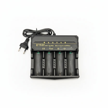 MS-F650 Universal Lithium Battery Charger (18650 / 21700/ 32700 / 22650 / 26650 / 32650)