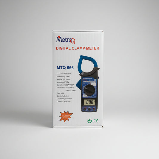 MetroQ MTQ-666 Digital Clamp Meter
