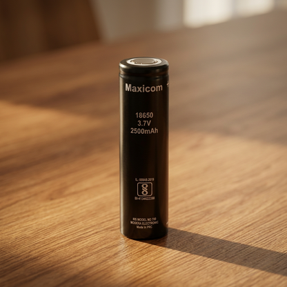 Maxicom 7500mAh 3.7V 18650 Rechargeable Lithium ion Battery