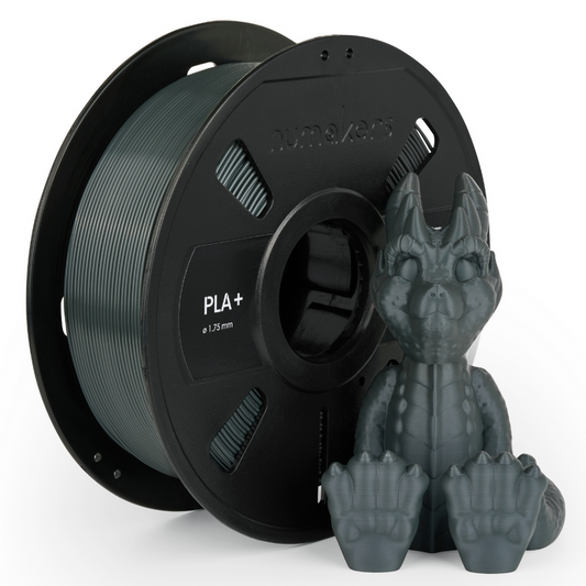 Numakers PLA+ Filament – Midnight Gray – 1.75 mm / 1 kg