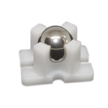 Castor Wheel Rectangle Vacuum Steel Ball for Smart Car Omni Caster Wheel (1 pc)