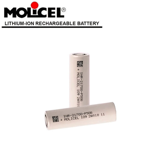Molicel INR-21700-P50B 3.6V 5000mAh 12C Li-ion Battery