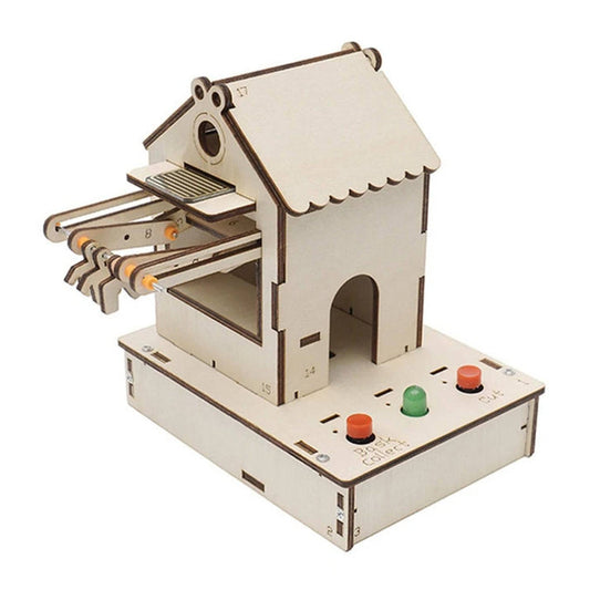 DIY Smart Clothes Drying Rack STEM Kit DIY Puzzle Pack Engineer Your Own Drying Rack Science Education Set (HA-A10)