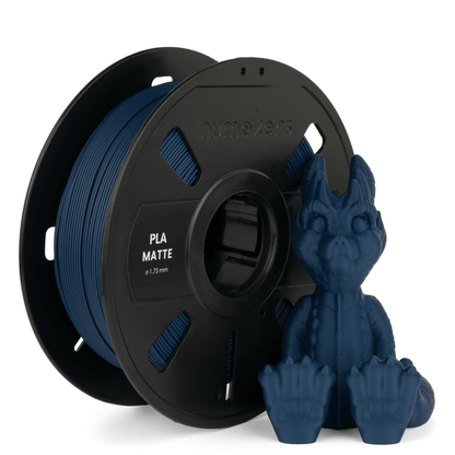Numakers PLA Matte Filament – Navy Blue – 1.75 mm / 1 kg