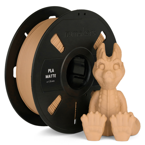 Numakers PLA Matte Filament –  Beige – 1.75 mm / 1 kg
