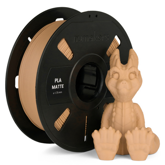 Numakers PLA Matte Filament –  Beige – 1.75 mm / 1 kg