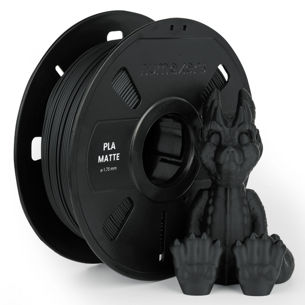Numakers PLA Matte Filament –  Black– 1.75 mm / 1 kg
