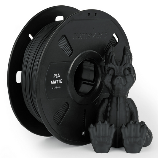 Numakers PLA Matte Filament –  Black– 1.75 mm / 1 kg