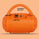 Zeb County (ORANGE + BLUE) 3W Bluetooth Speaker ZEBRONICS