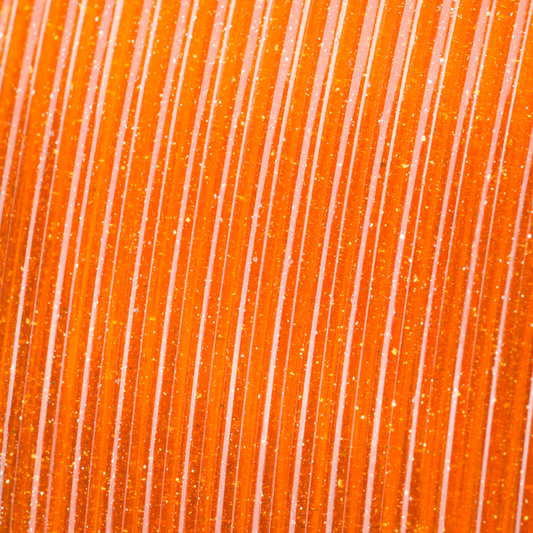 Numakers PETG Translucent Filament – Orange Glitter – 1.75 mm / 1 kg