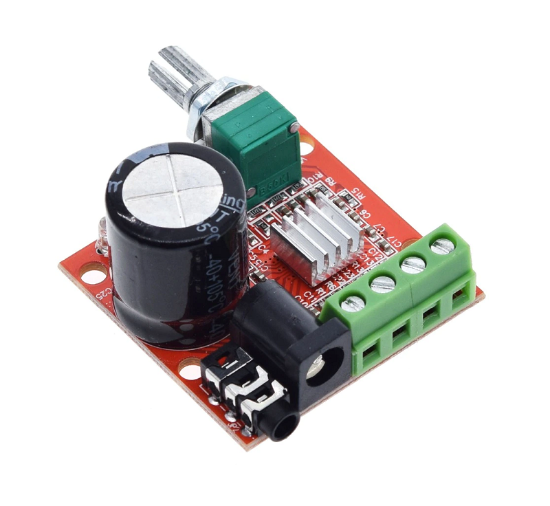 PAM8610 12V 2x10W Dual Channel D Class Audio Stereo Amplifier Board