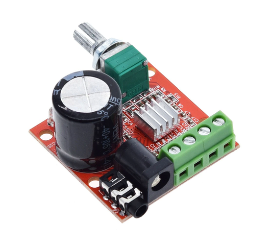 PAM8610 12V 2x10W Dual Channel D Class Audio Stereo Amplifier Board