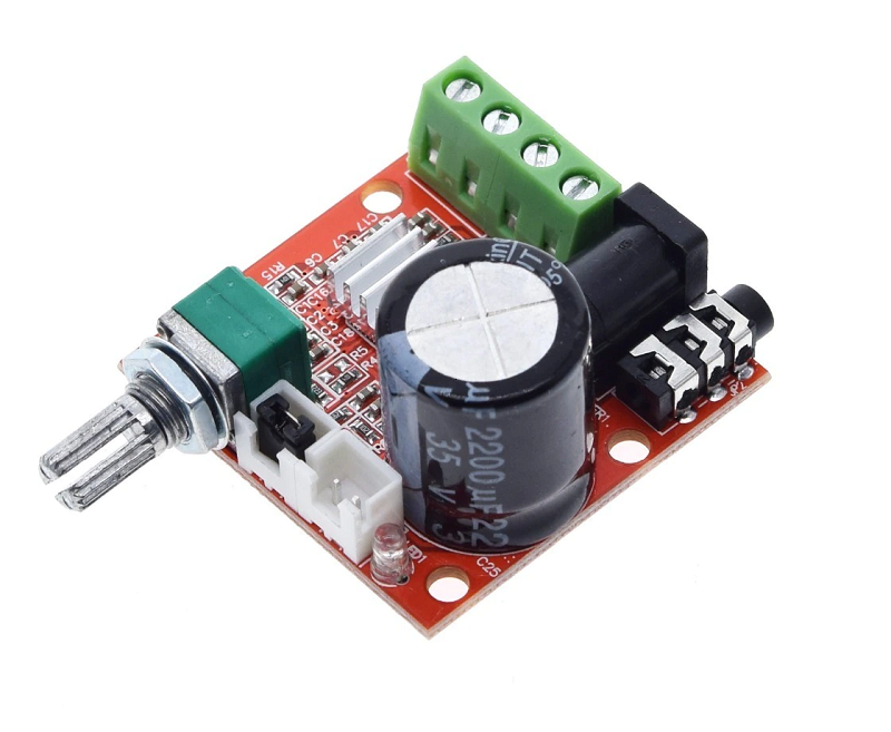 PAM8610 12V 2x10W Dual Channel D Class Audio Stereo Amplifier Board