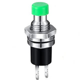 PBS 110 Green Panel Mount Momentary Reset Push Button Switch (1 Pc)