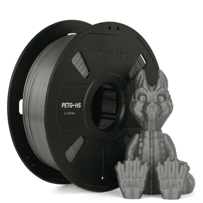 Numakers PETG HS Filament – Simply Silver – 1.75 mm / 1 kg