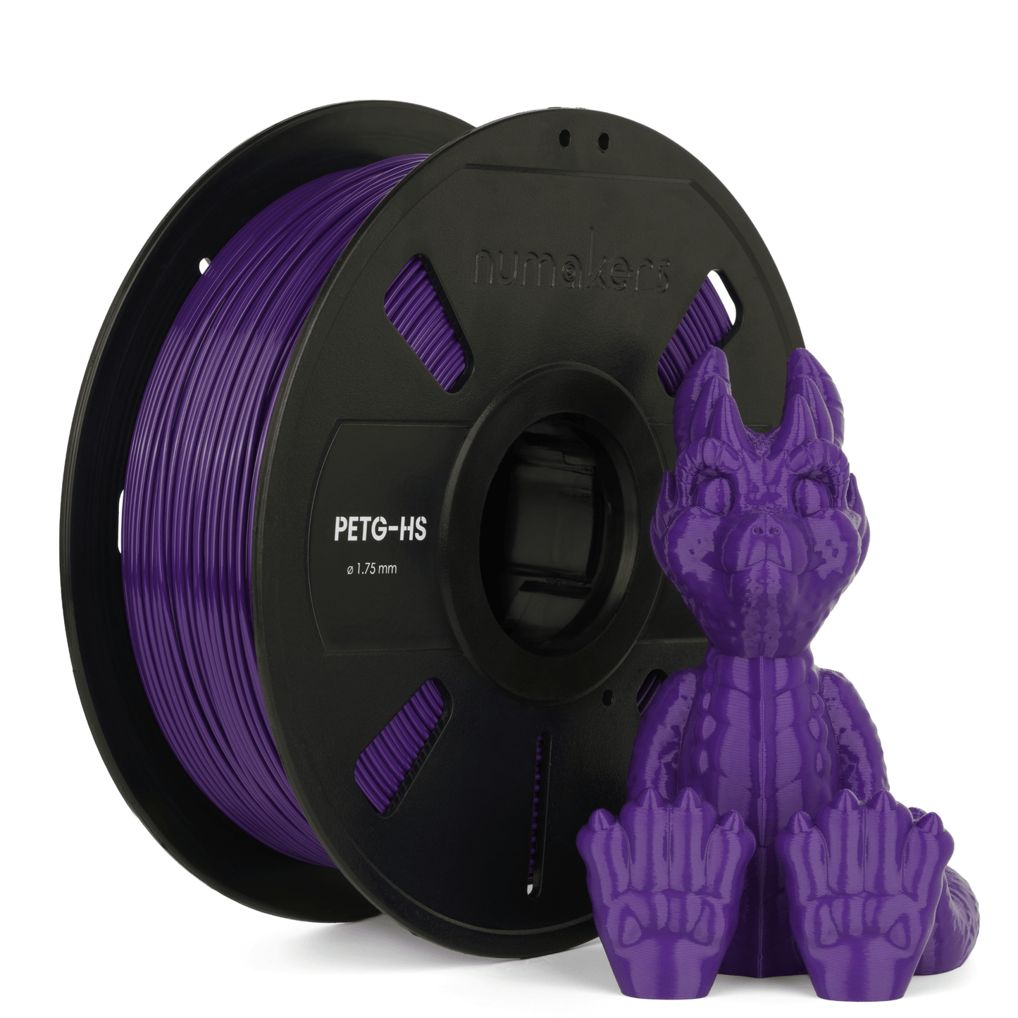 Numakers PETG HS Filament – Thanos Purple – 1.75 mm / 1 kg