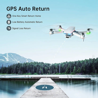 Dynalog DR-DG600C GPS Drone With 4K Camera, RC Quadcopter With Auto Return