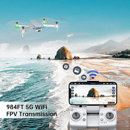 Dynalog DR-DG600C GPS Drone With 4K Camera, RC Quadcopter With Auto Return