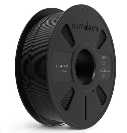 Numakers PLA-CF Filament – Carbon Fiber Wine Red – 1.75 mm / 1 kg