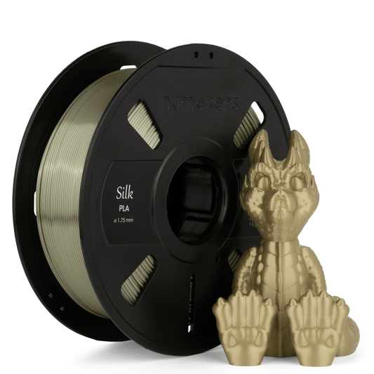 Numakers PLA Silk Filament – Bronze – 1.75 mm / 1 kg
