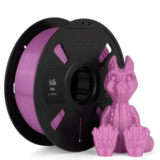 Numakers PLA Silk Filament – Purple – 1.75 mm / 1 kg