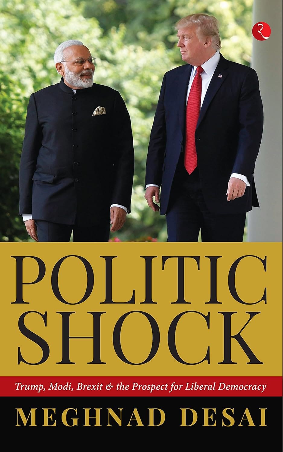 POLITIC SHOCK : TRUMP, MODI, BREXIT & THE PROSPECT FOR LIBERAL DEMOCRACY BY MEGHNAD DESAI (HARDCOVER) OLD BOOK