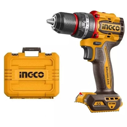 INGCO CIDLI20558 Cordless Impact Drill 13 mm Chuck Size 20 V and 2000 RPM With Battrey & Charger