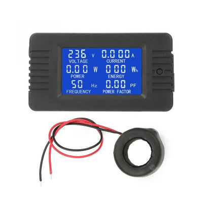 Peacefair PZEM-022 100A AC Digital Power Monitor Voltmeter Ammeter Frequency Factor Meter