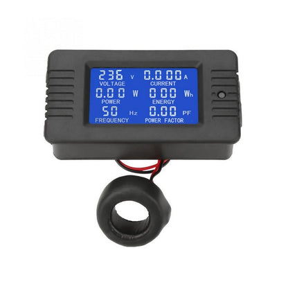 Peacefair PZEM-022 100A AC Digital Power Monitor Voltmeter Ammeter Frequency Factor Meter