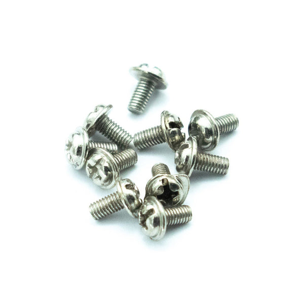 M4x8mm Screw Integrated Washer Phillips Head (Pack of 10)