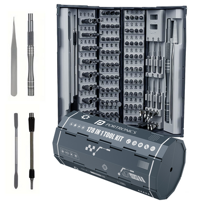 Portronics POR 3097 Bit Box 2, 128-in-1 Screwdriver Kit