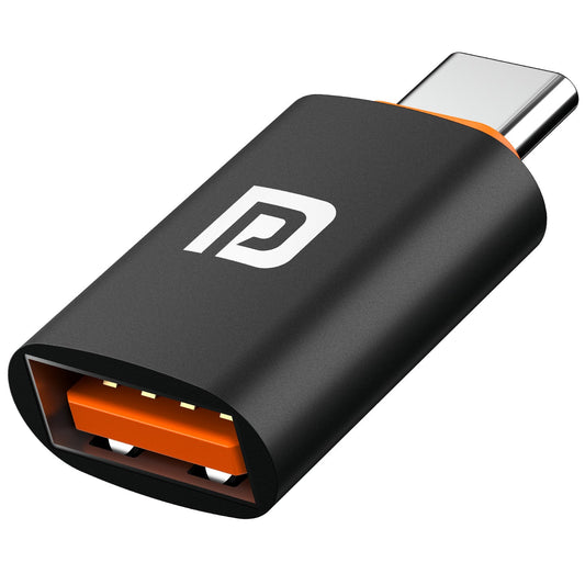 Portronics POR-2789 Bridge Y USB A Female Type C Male OTG Adapter
