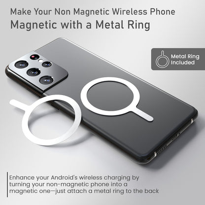 Portronics POR-2902 Revvo 15W Magsafe Wireless Powerbank 10000mAh (Black)