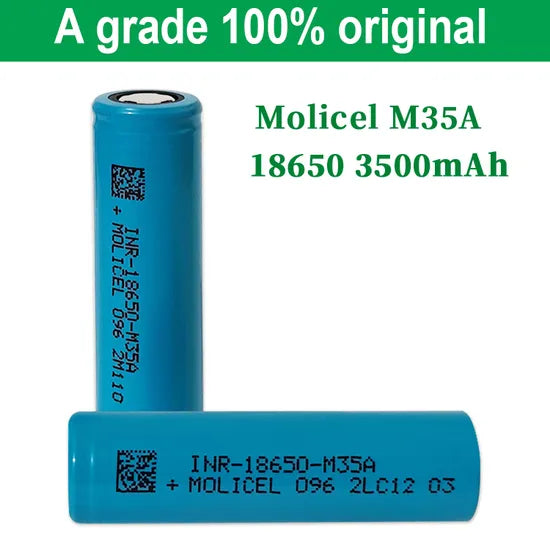 Molicel INR-18650-M35A 3.6V 3500mAh 3C Li-ion Battery
