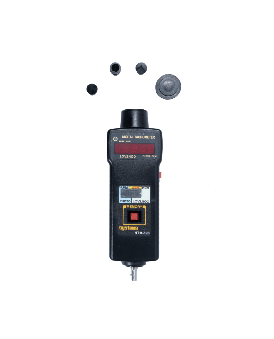 Systems HTM 890 Photo Contact Digital Tachometer (Laser / Contact)
