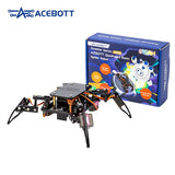 ACEBOTT QD020 ESP8266 Quadruped Bionic Spider Robot kit Compatible With Arduino/ACECode STEM Kits and Robotics Items
