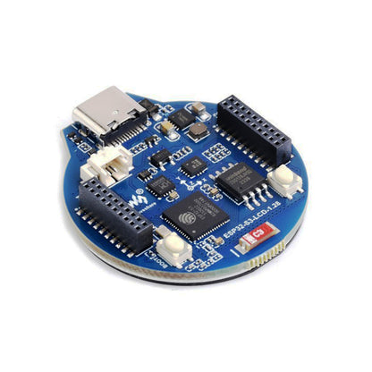 Waveshare ESP32-S3 Development Board 32-bit LX7 Dual-core Processor Integrates GC9A01 Display Driver Chip With 1.28inch IPS Round LCD
