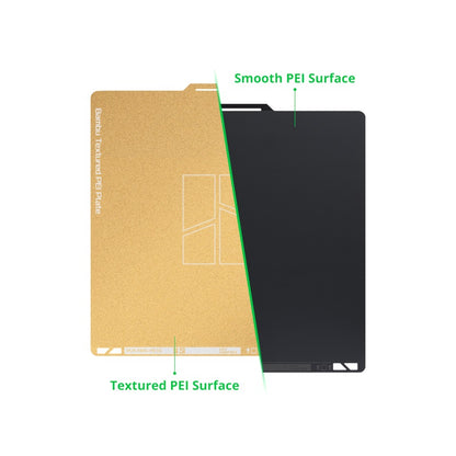 Bambu Lab Bambu Smooth and Textured PEI Plate for A1,P1P,P1S,X1,X1C,X1E  (FAP011)