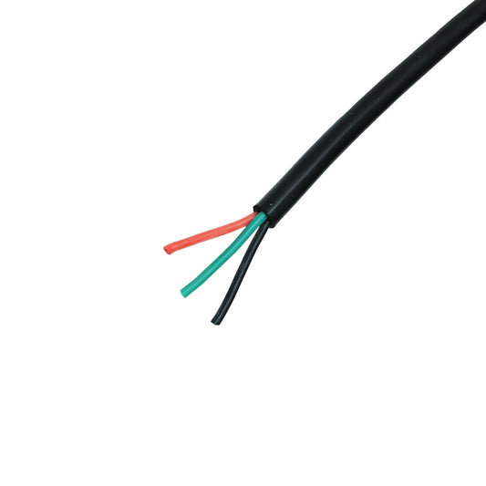 16 AWG 3 Core Silicone Wire Black-Red-Green - 1 Meter