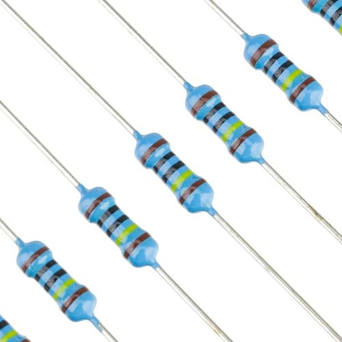 1M ohm 1/4 Watt ±1% Tolerance Metal Film Resistor (Pack of 10)