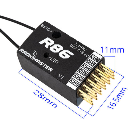 Radiomaster R86 V2 Receiver