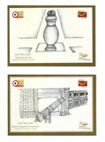 RAVENSHAW UNIVERSITY, CUTTACK / PHILEX & INDIA POST  [SET IF 16 PICTURE POST CARD]