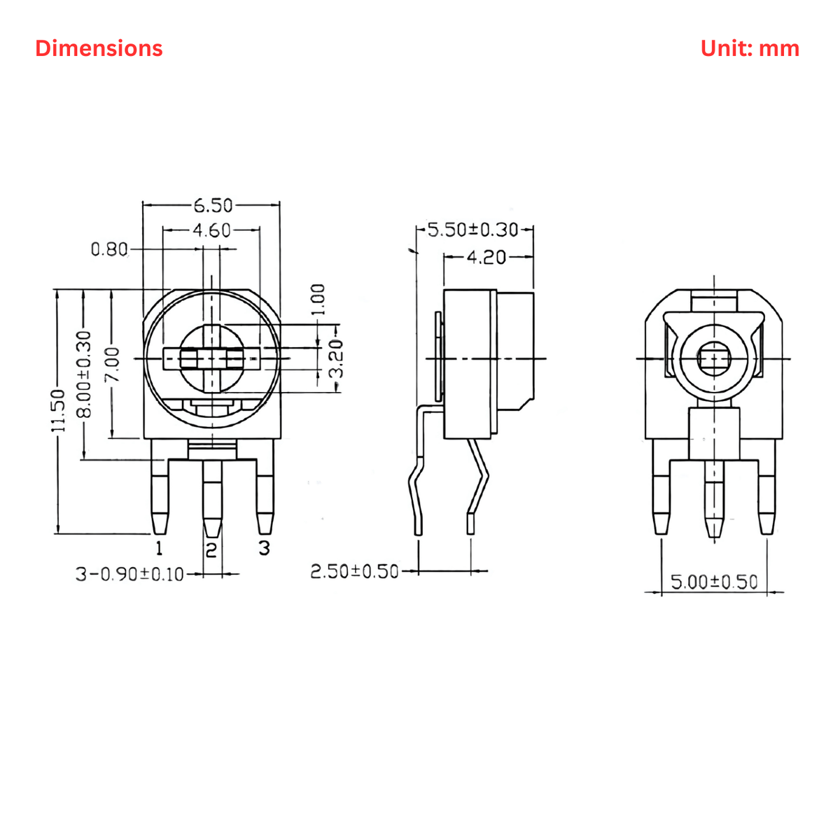 Elepak EP42 RM063 Vertical Potentiometer Pak 100E to 2M 70 Pcs 14 Values