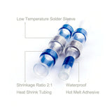 Blue Heat Shrink Solder Sleeve Crimpless Butt Connectors