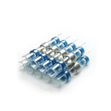 Blue Heat Shrink Solder Sleeve Crimpless Butt Connectors