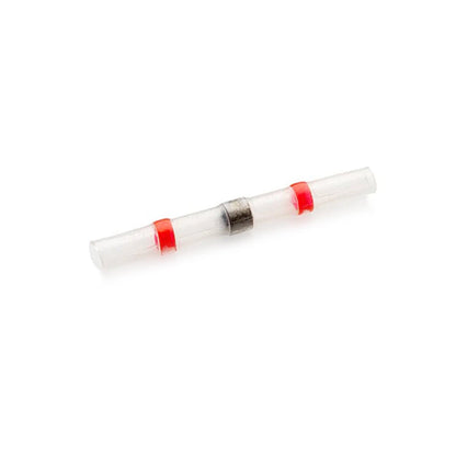 Red Heat Shrink Solder Sleeve Crimpless Butt Connectors
