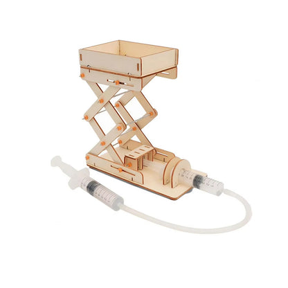 DIY Hydraulic Lifting Platform STEM Kit A Fun and Educational DIY Project For Kids (M-17)