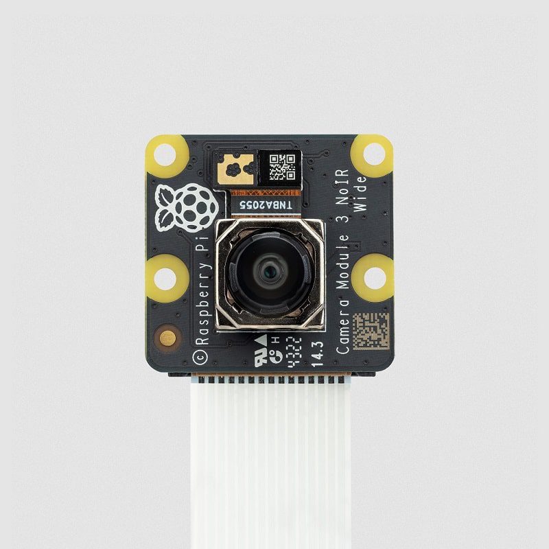 Official Raspberry Pi Camera Module 3 NOIR Wide – Indian Hobby Center