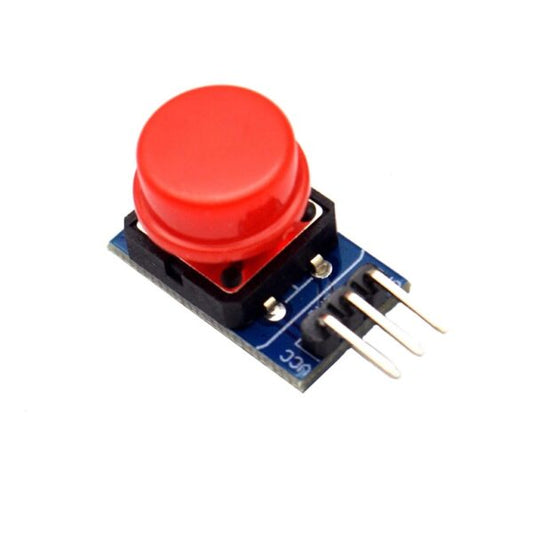 Electronic Building Blocks Big Key Button Module - Tactile Push Button Module- Red